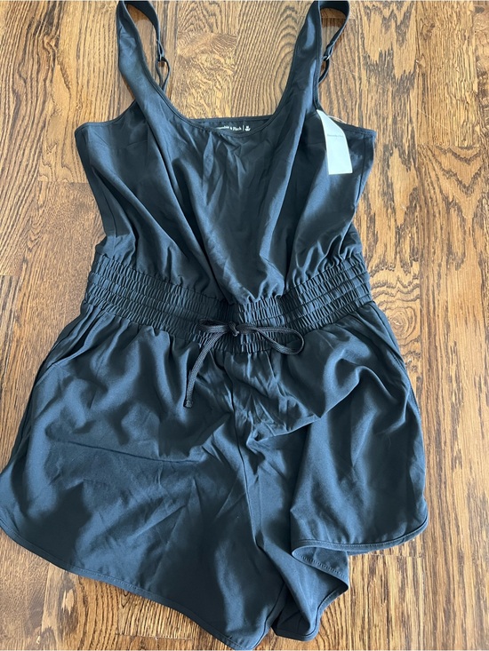 Abercrombie & Fitch Pants - Abercrombie & Fitch Black Sleeveless Romper